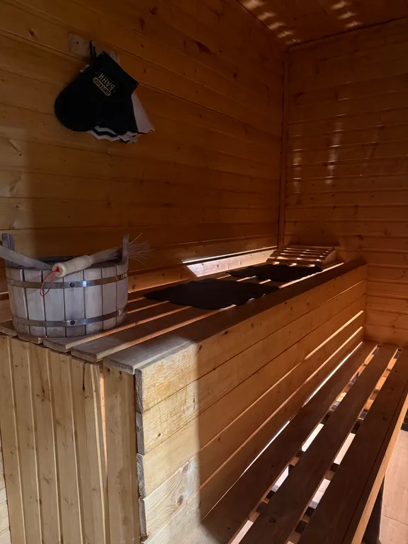 Уютный барнхаус в лесу с сауной