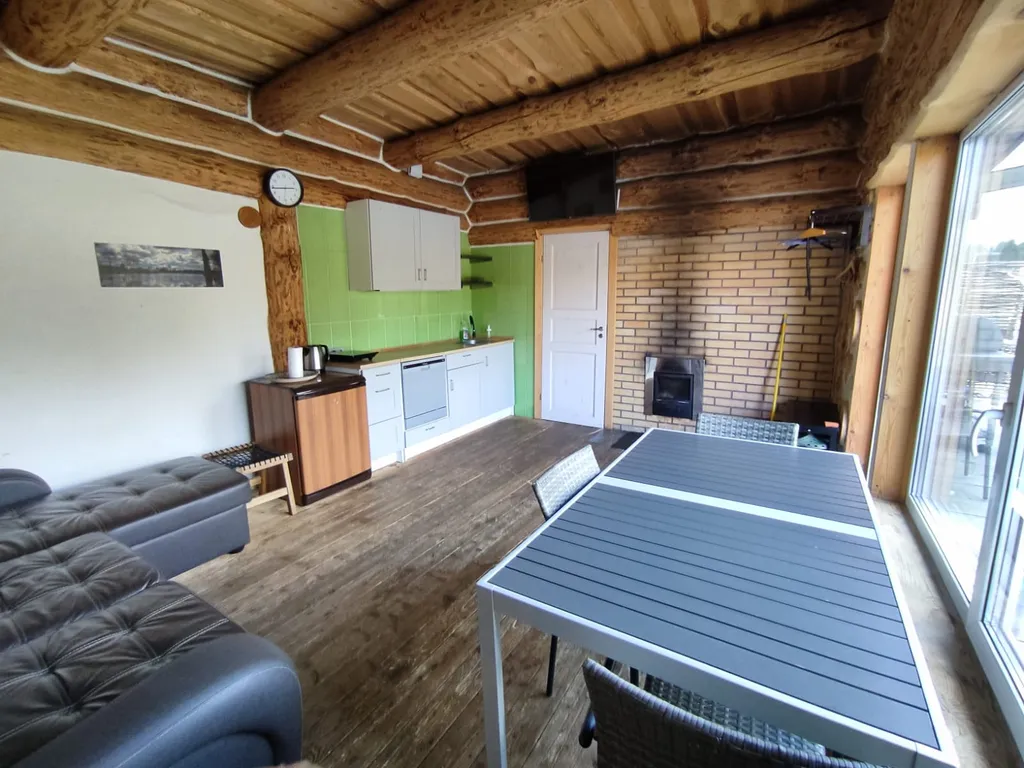 Коттедж Ночь в доме Хоббита с дровяной баней — Стеклянный