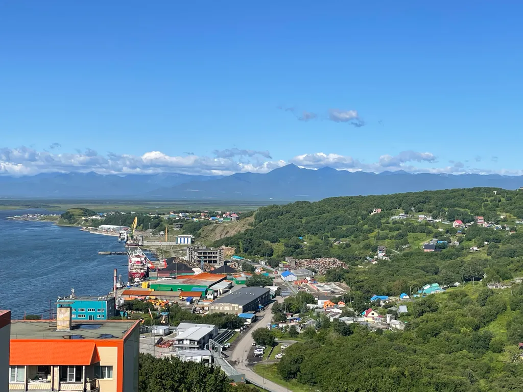 Апартаменты "New Sea" Вид на бухту, вулкан, лес и горы