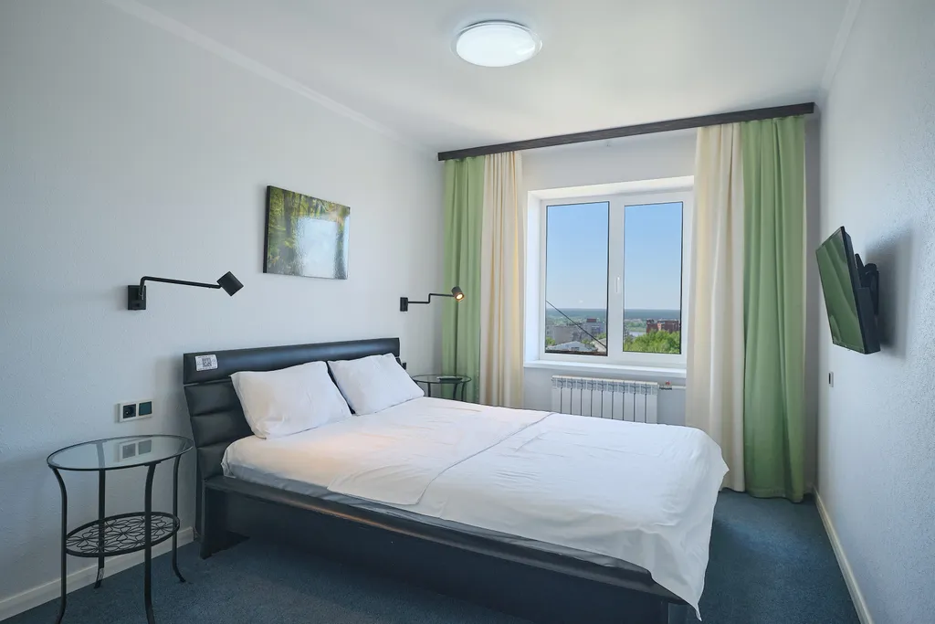 Двухкомнатный апартамент с видом на реку