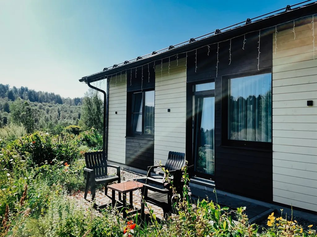 Уютный дом на берегу Ладожского озера