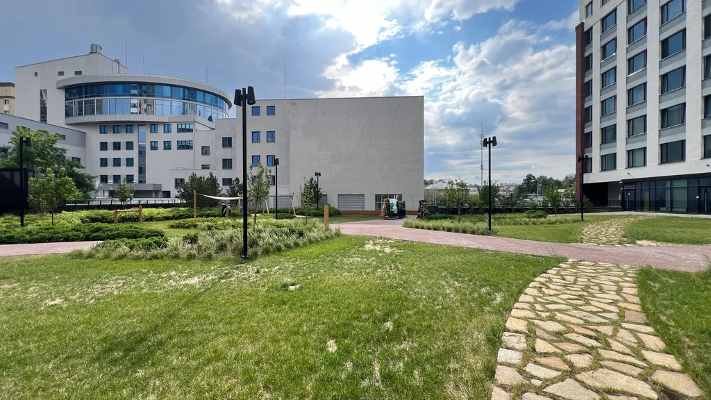 Апартаменты в центре с видом на город