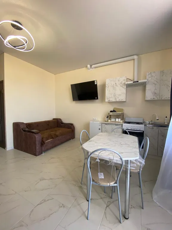 Квартира Апартаменты Люкс с кухней и балконом  с видом на море — Анапа