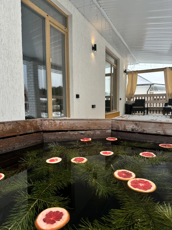 Ежевика хаус - коттедж с сауной и банным чаном