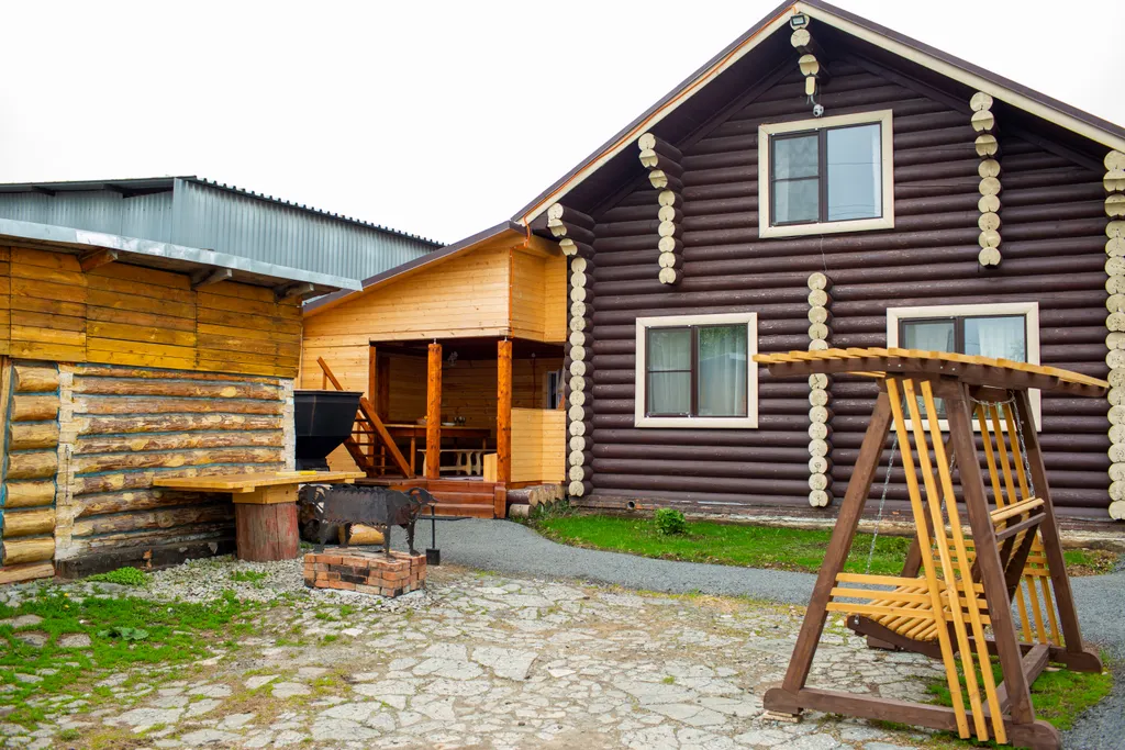 Коттедж с чаном  и баней