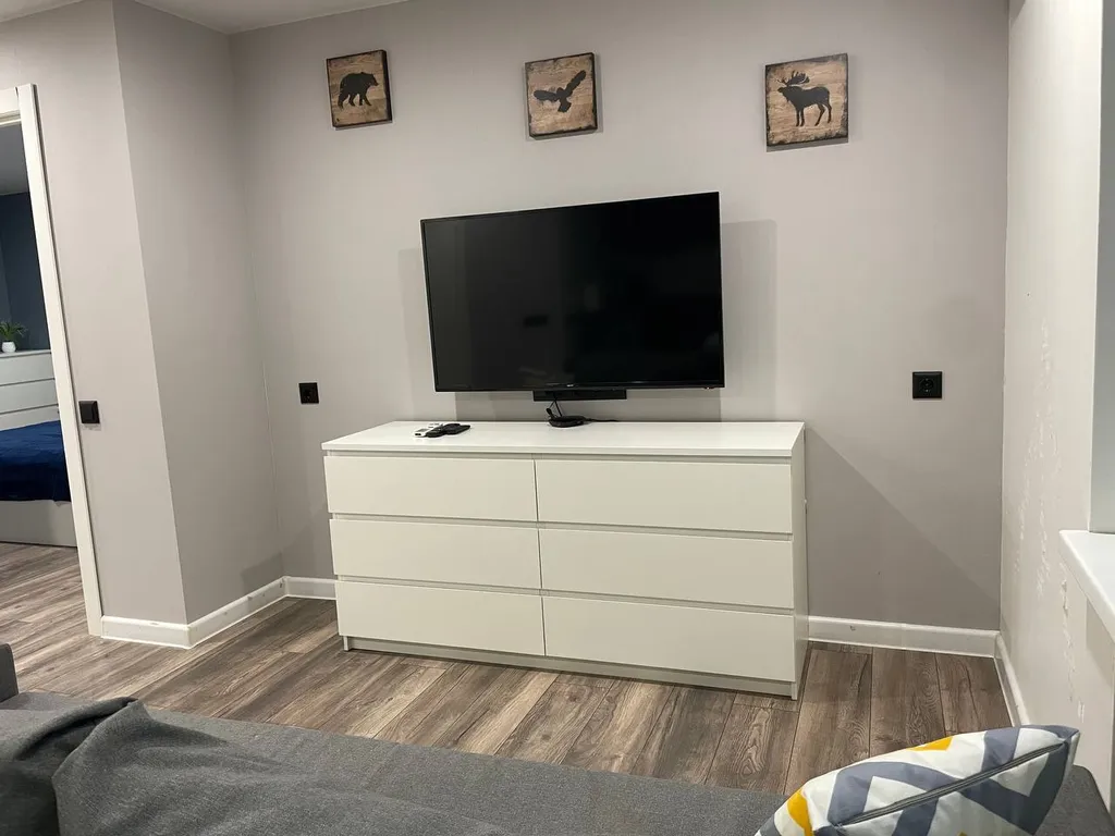 Просторная евродвушка с дизайнерским ремонтом