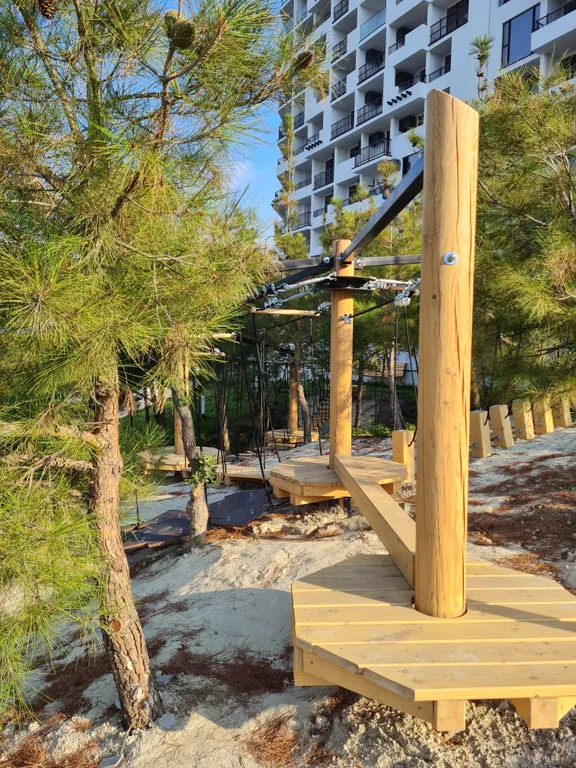 Квартира для отдыха с детьми с тёплым бассейном