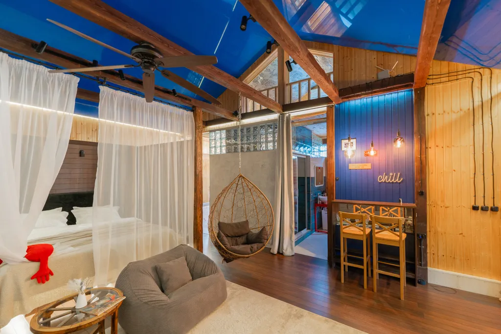 Дом Релакс'Ель с природным шармом рядом с Москвой и горячей джакузи