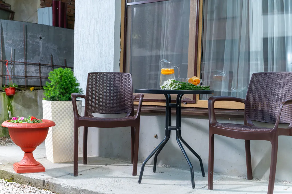 Квартира с собственным двориком