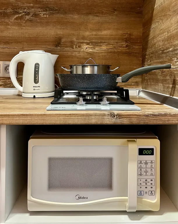 Шикарные апартаменты с белоснежными полотенцами и постельным бельем