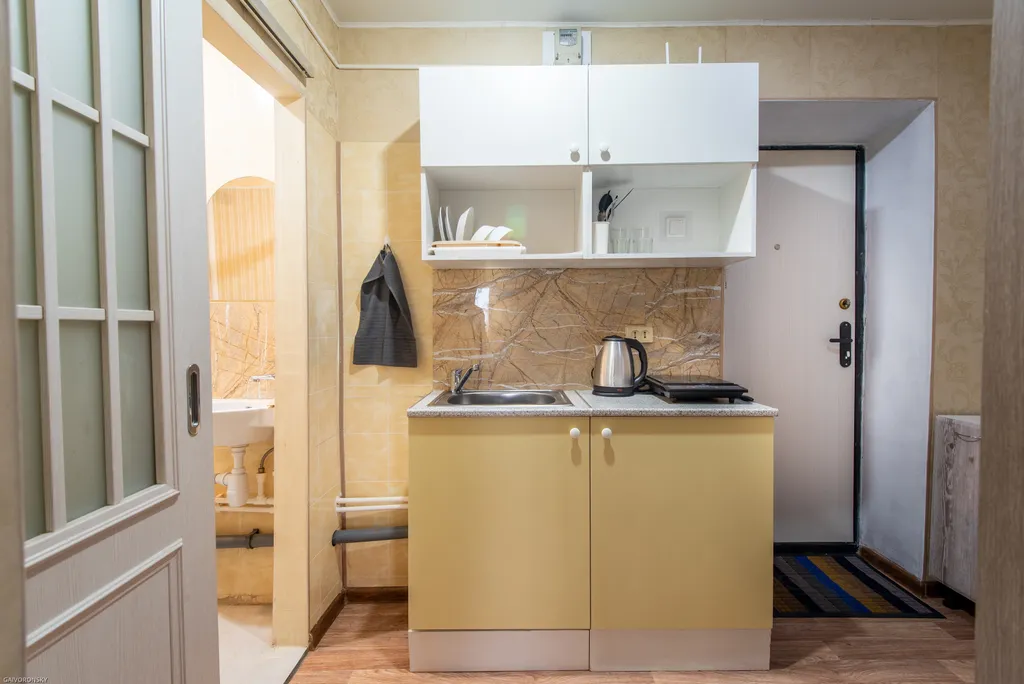 Мини-двухкомнатная квартира в центре города