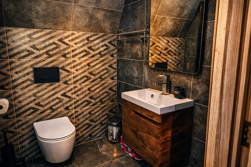 Афрейм с банным чаном и большой баней