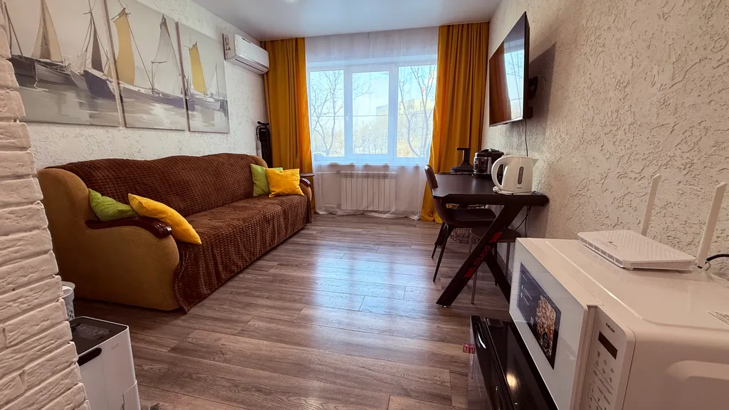 Уютная студия рядом с морем