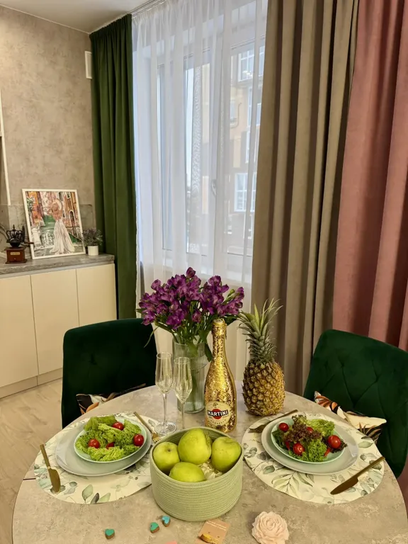 Новая квартира в центре города с дизайнерским ремонтом