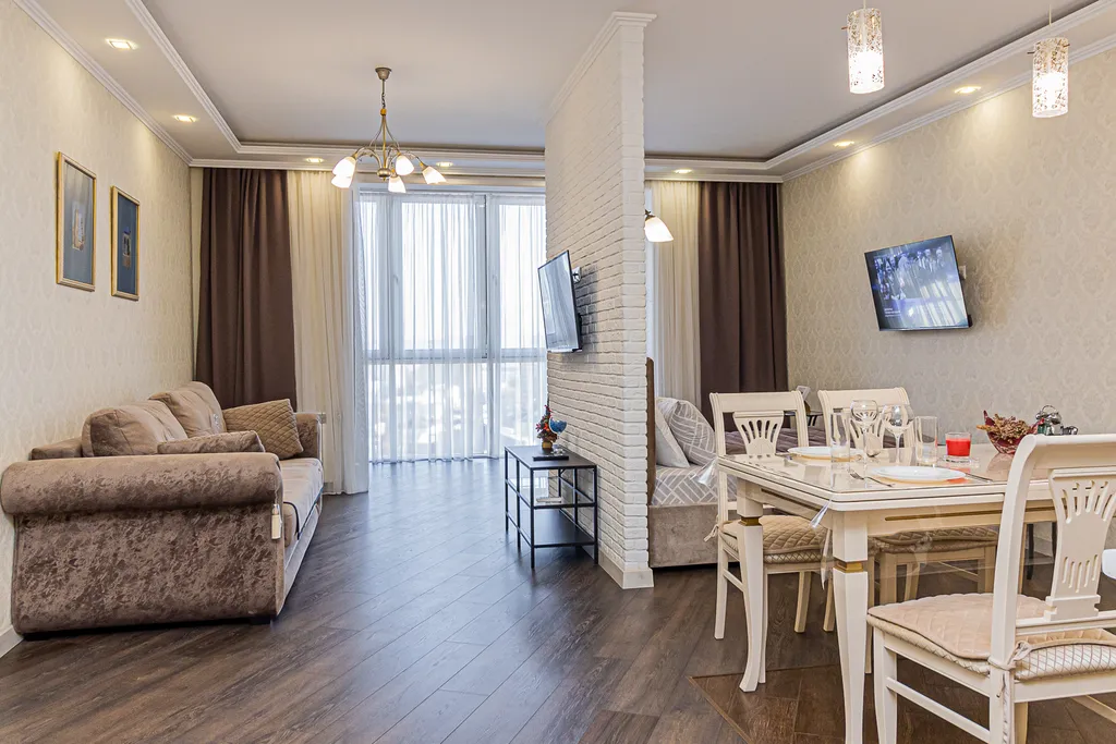 Квартира Шикарная квартира с витражным остеклением — Краснодар