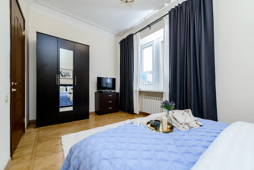 Квартира Жемчужина, 3-комнатная квартира — Москва