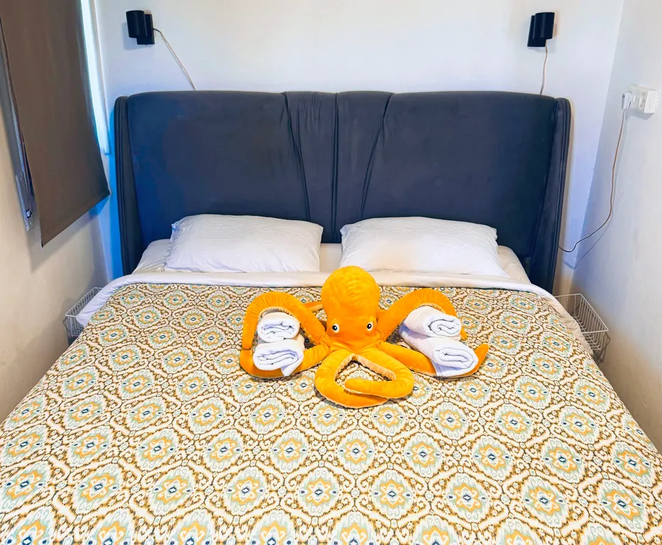 GW317 Квартира с бассейном с видом на море (Gugel Waves Nahariya)