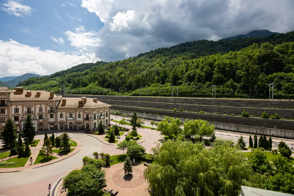 Однокомнатные апартаменты на курорте Красная Поляна