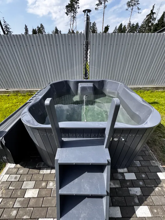 Уютный дом с баней и чаном