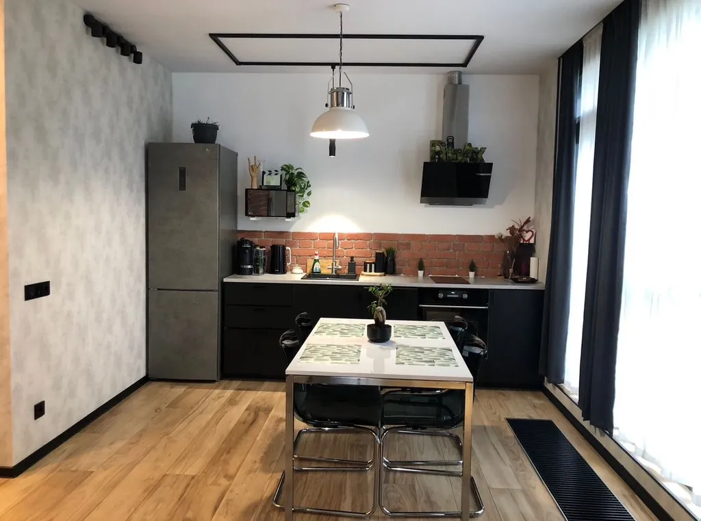 Ohtaloft апартаменты с террасой рядом с Охта парком