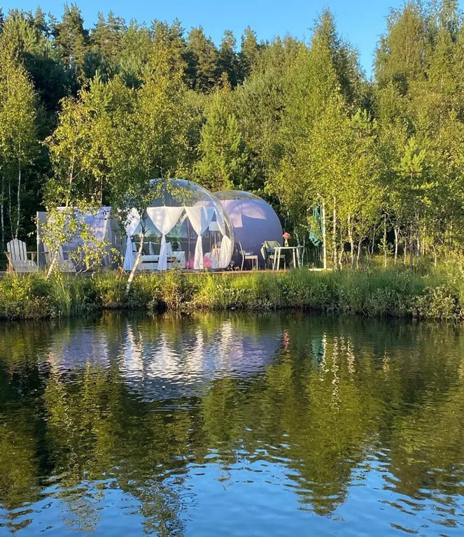 Коттедж Коттедж Уникальное место на берегу озера — Красноармейское