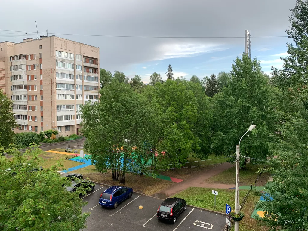 2-комнатная квартира с подвесной качелью в Зеленогорске