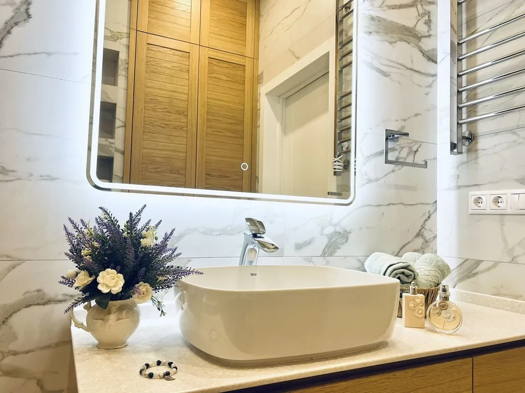 Уютная двухкомнатная квартира с шикарным видом в Гурзуфе