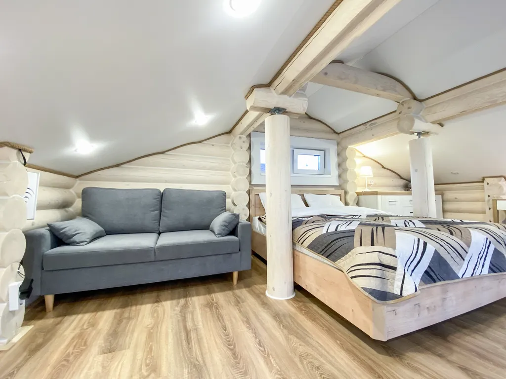 Коттедж Семейная баня и Дом с личным пирсом — Столбище