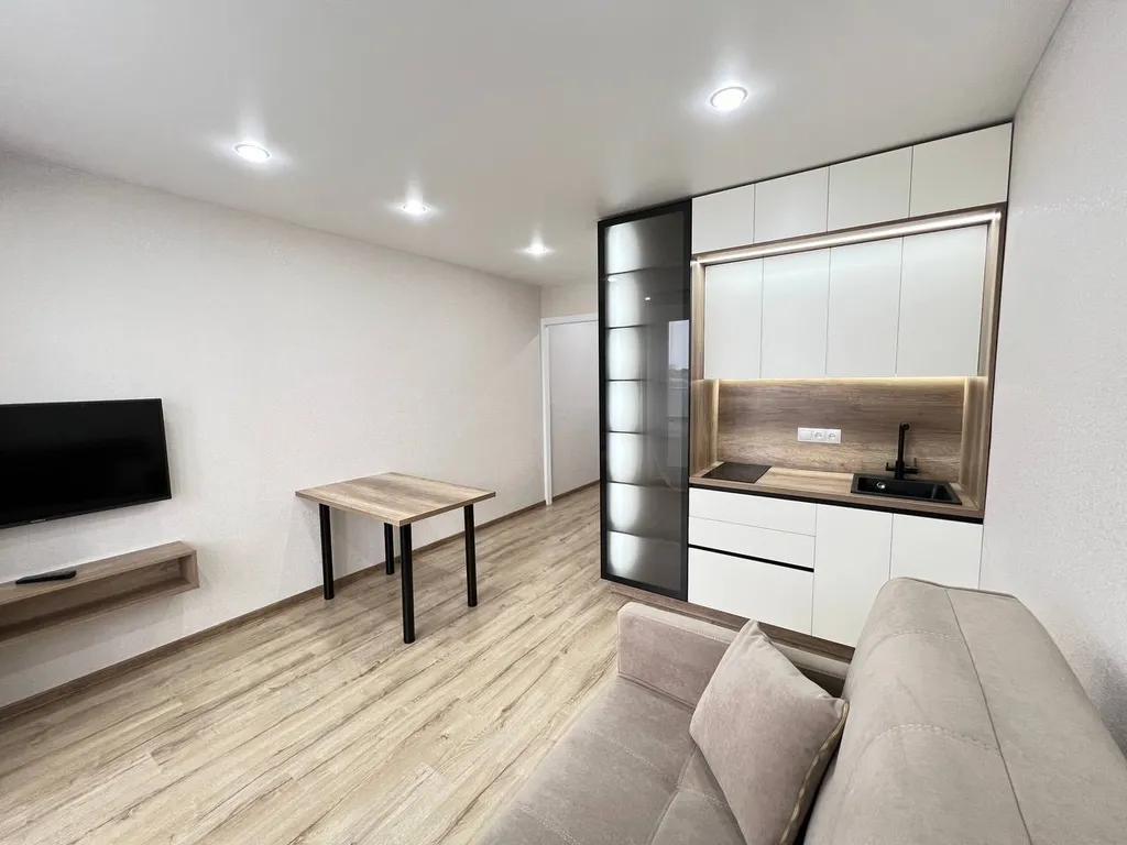 Уютная студия новом развивающимся районе Новопатрушево