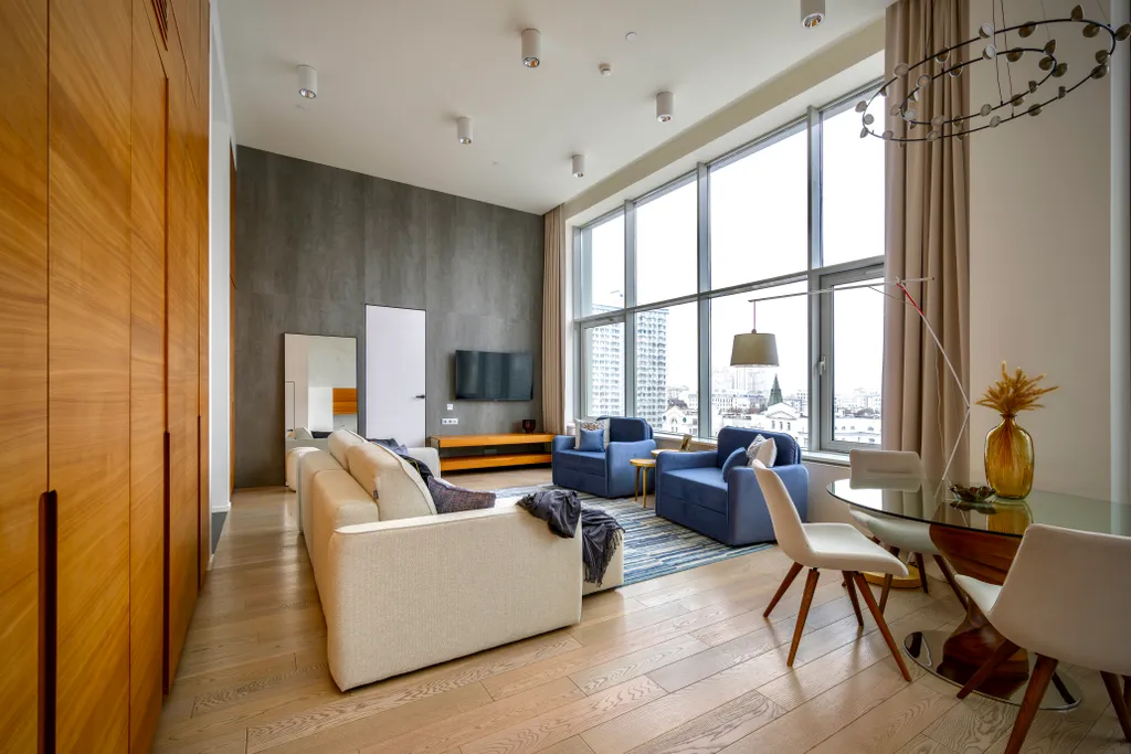 Квартира Стильный видовой апартамент в центре — аренда посуточно в Москва