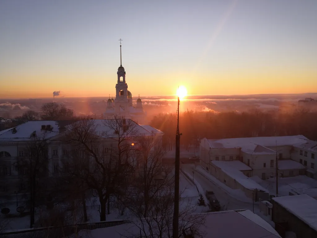 Студия с шикарным видом на Спасский собор 6 этаж