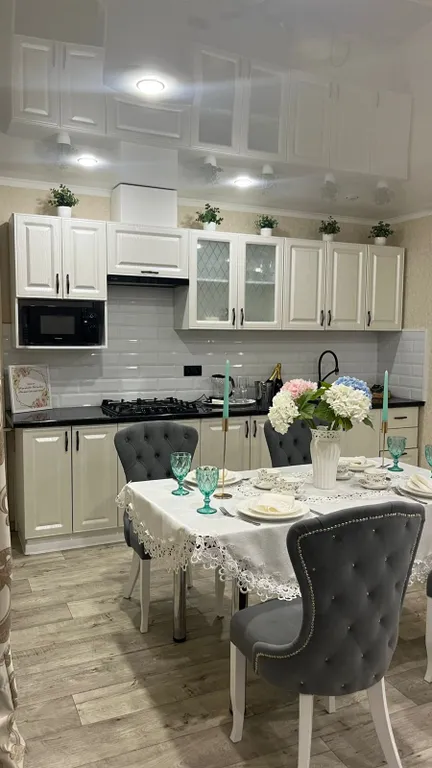 Очень светлая и просторная квартира