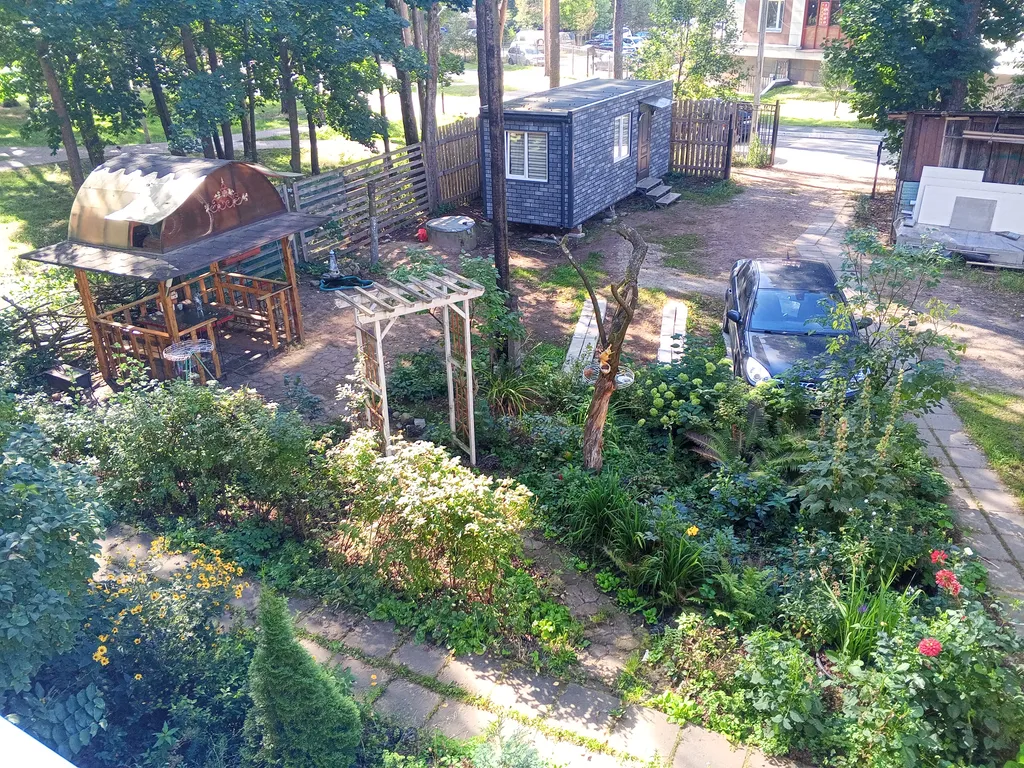 Уютная квартира на 2 этаже с видом