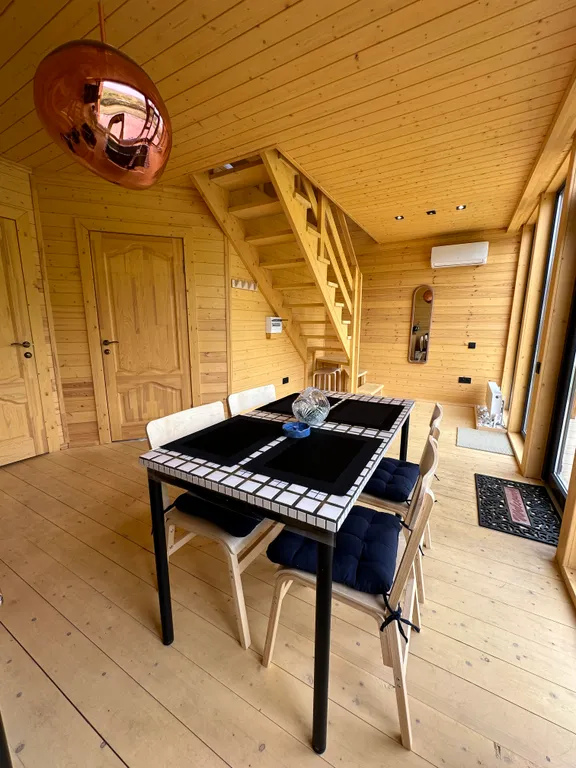 Барнхаус с чаном и бассейном