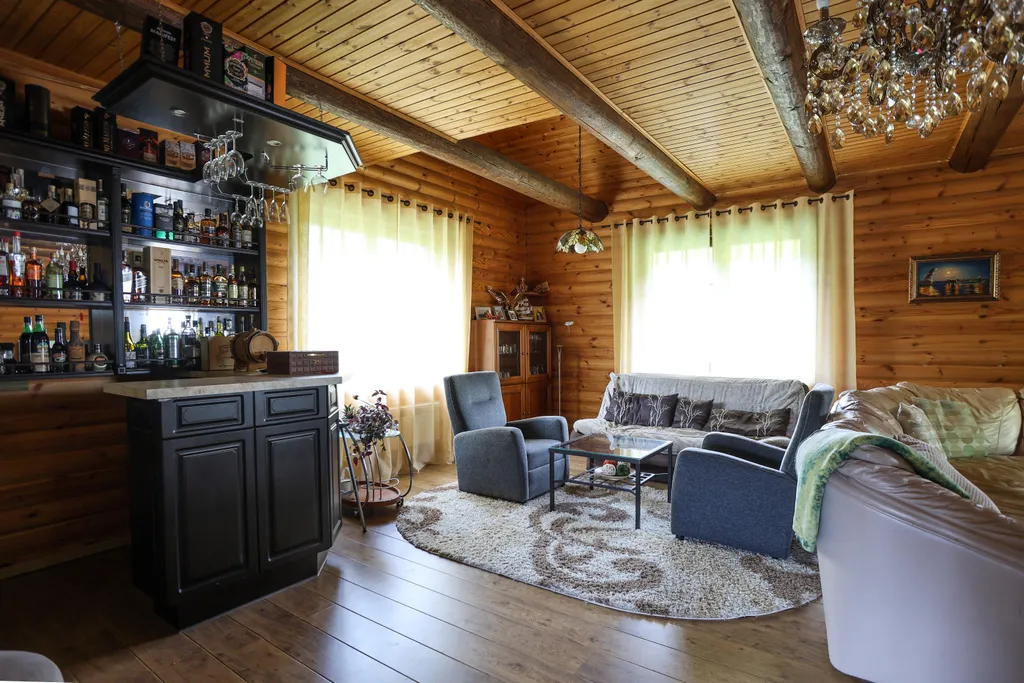 Уютный коттедж с баней на территории