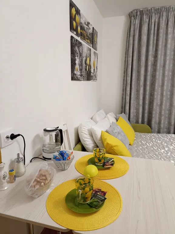 Квартира Квартира Уютная студия у НИИ имени Петрова с бесконтактным заселением — Песочный