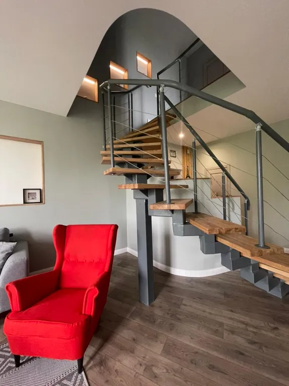 Двухуровневая квартира с панорамным видом на Казанский Кремль