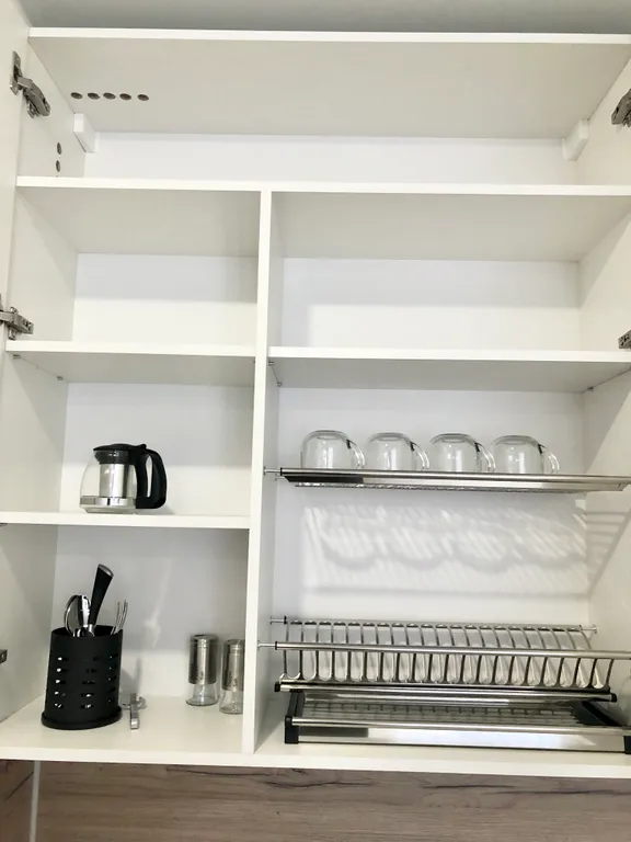 Просторная студия с красивым видом с высоты