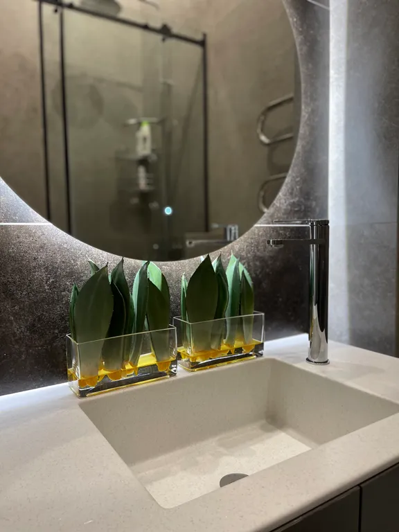 Квартира-пентхаус с высокими потолками