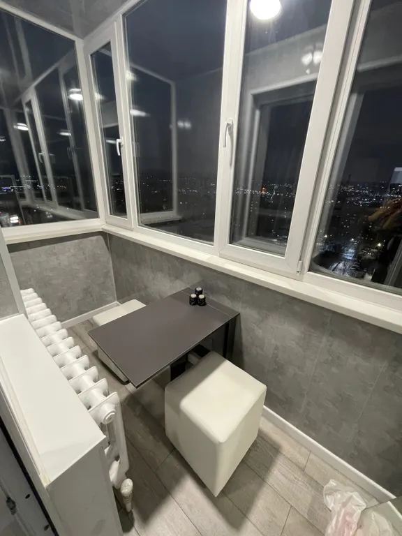 Стильная квартира с красивым видом на город