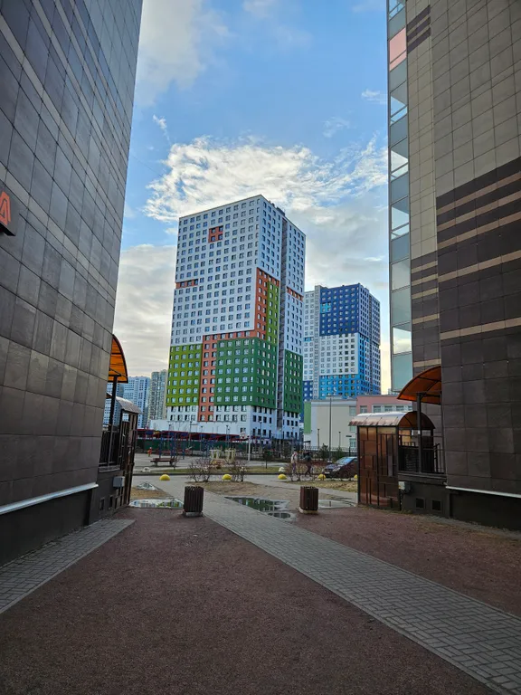 Улучшенная студия вблизи метро Парнас