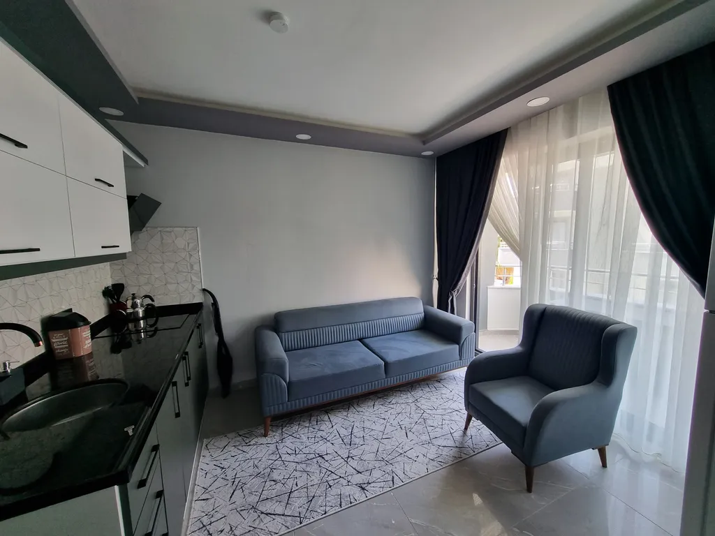 Квартира в Сиде в комплексе с бассейном