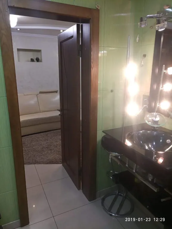 Студия в центре с видом на остров Хортица и реку Днепр