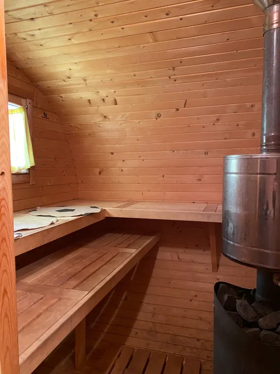 Коттедж Коттедж Дача с банькой в живописном лесу — Горячий Ключ