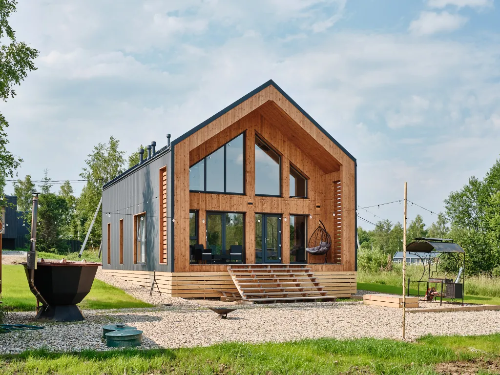 Коттедж Двухэтажный дом 472 с банным чаном и камином — аренда посуточно в Истра