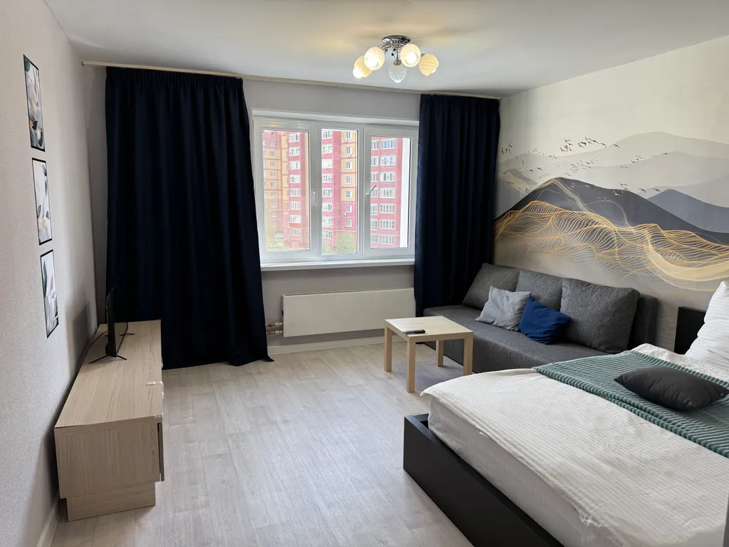 Уютная квартира снежные горы