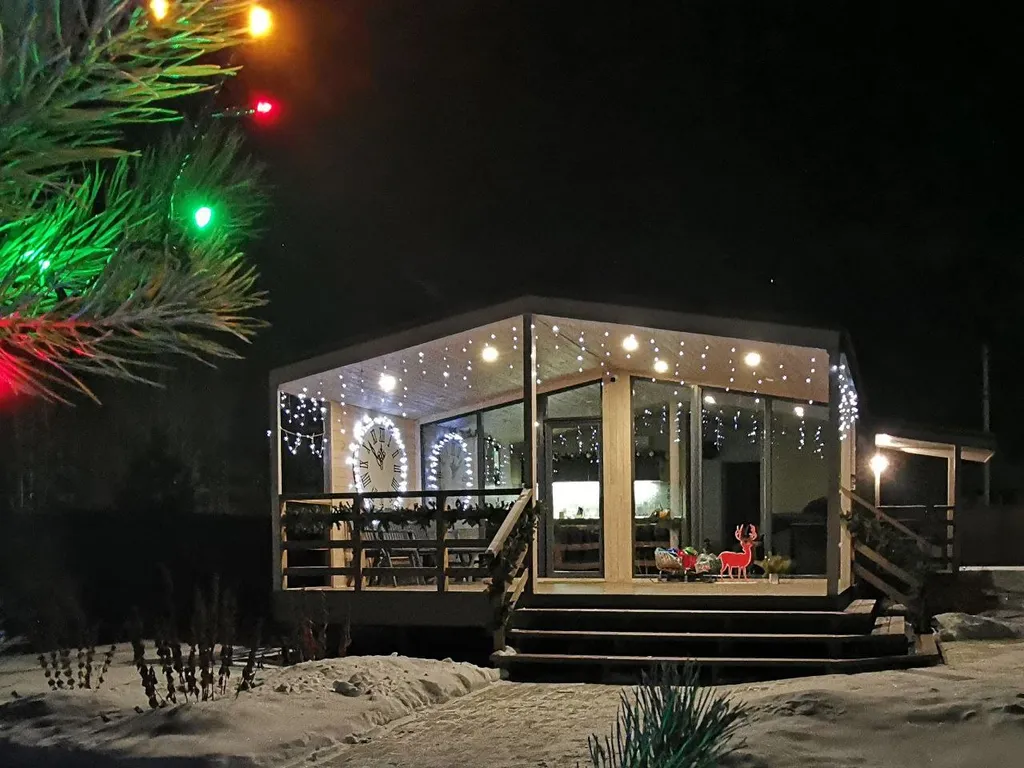 Дом Удачная зебра в 40 километрах от Екатеринбурга