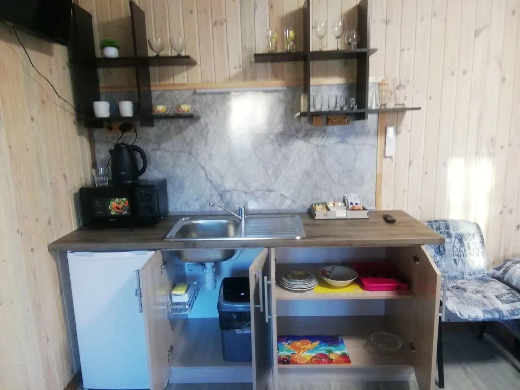 Домик у озера (с баней и сибирским чаном)