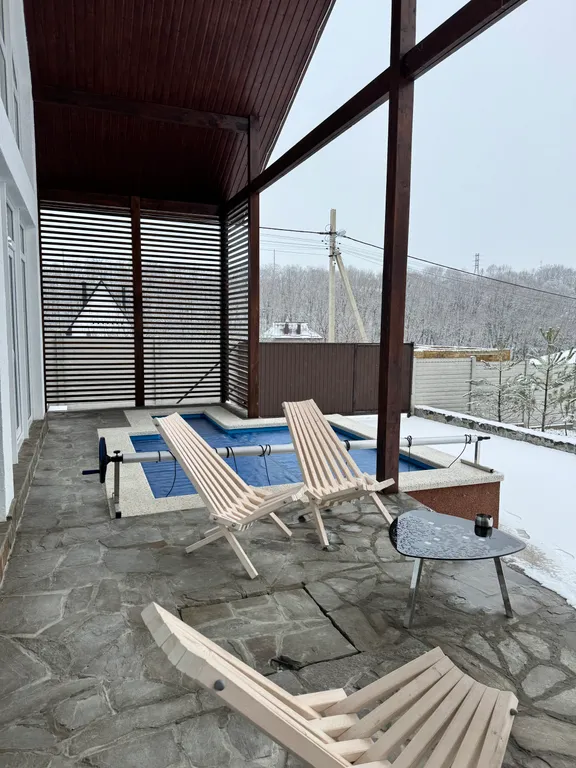 Эко дом у леса