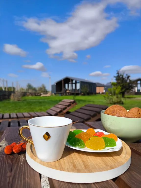 Глемпинг Мечта у Волги с бочкой Фурако